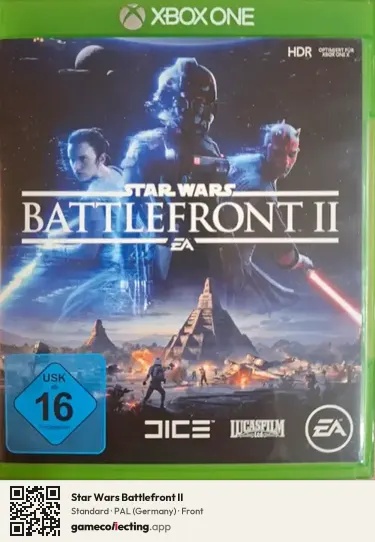 Star Wars Battlefront II Xbox One, Germany box front