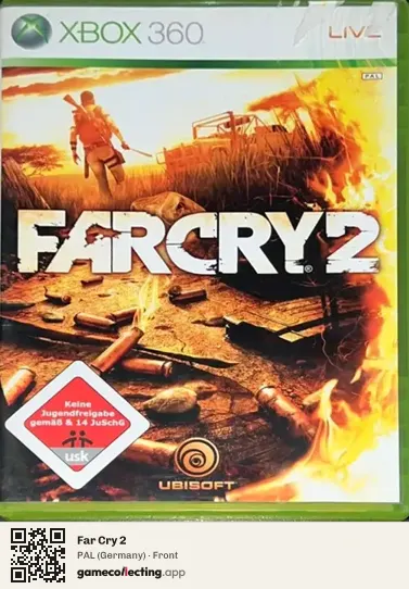Far Cry 2 Xbox 360, Germany box front