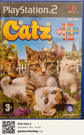 Petz Catz 2 PlayStation 2, PAL box front