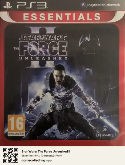 Star Wars: The Force Unleashed II PlayStation 3, Germany box front