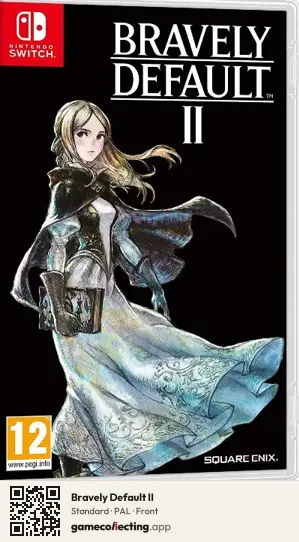 Bravely Default II Nintendo Switch, PAL box front