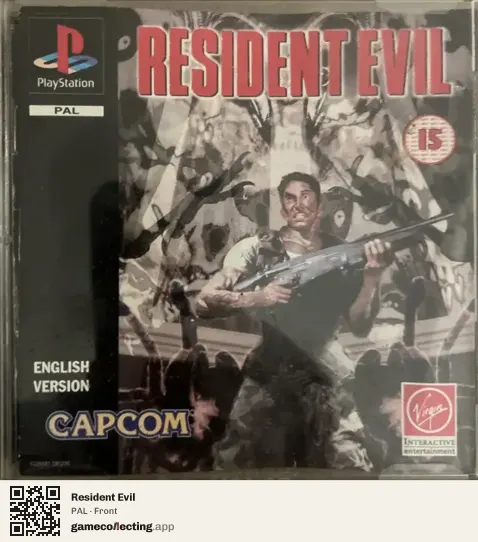 Resident Evil PlayStation, PAL box front