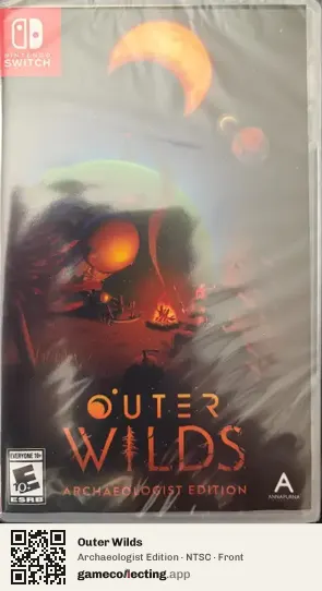 Outer Wilds Nintendo Switch, NTSC box front