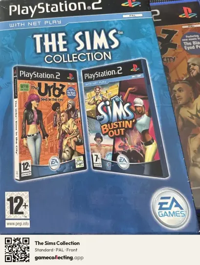 The Sims Collection PlayStation 2, PAL box front