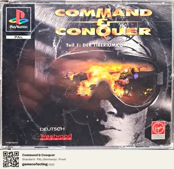 Command & Conquer PlayStation, Germany box front