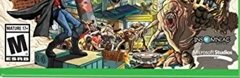 Sunset Overdrive, the ESRB box on its front