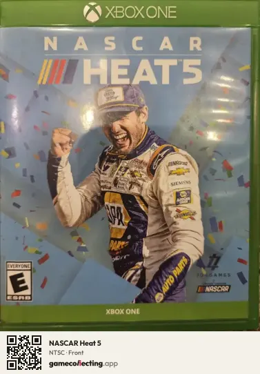 NASCAR Heat 5 Xbox One, NTSC box front