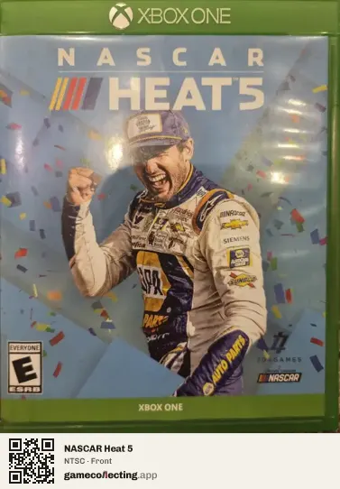 NASCAR Heat 5 Xbox One, NTSC box front