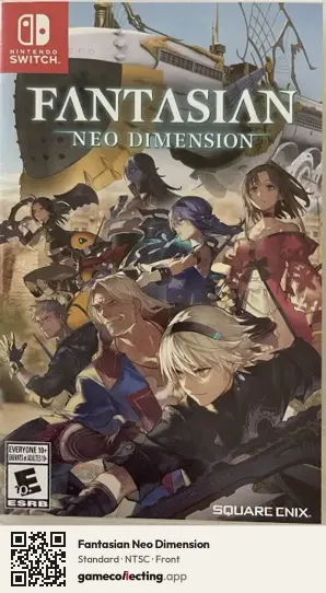 Fantasian Neo Dimension Nintendo Switch, NTSC box front