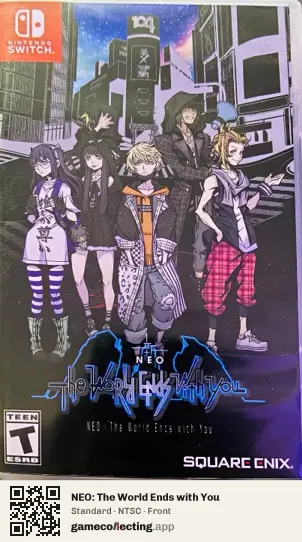 NEO: The World Ends with You Nintendo Switch, NTSC box front