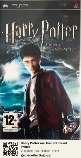 Harry Potter and the Half-Blood Prince PlayStation Portable, France box front