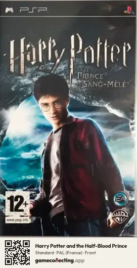 Harry Potter and the Half-Blood Prince PlayStation Portable, France box front