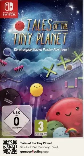 Tales of the Tiny Planet Nintendo Switch, Germany box front