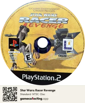 Star Wars: Racer Revenge PlayStation 2, NTSC disc