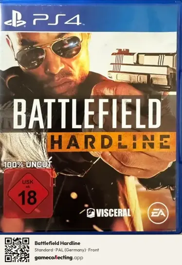 Battlefield Hardline PlayStation 4, Germany box front