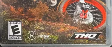 MX vs. ATV: On the Edge, the ESRB box on its front