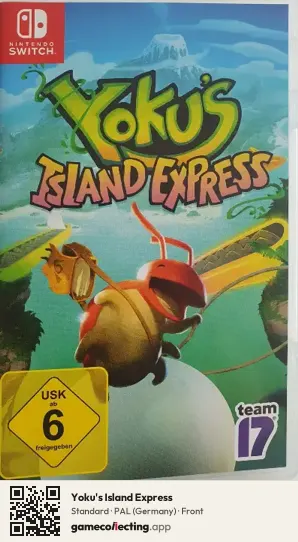 Yoku's Island Express Nintendo Switch, Germany box front