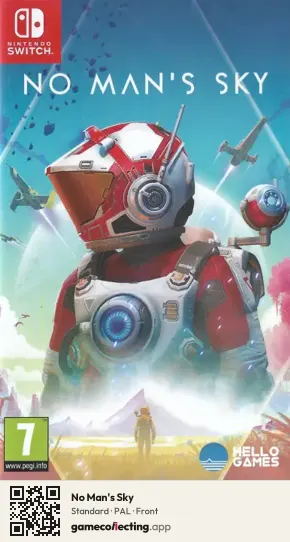 No Man's Sky Nintendo Switch, PAL box front