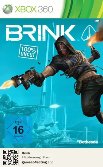 Brink Xbox 360, Germany box front