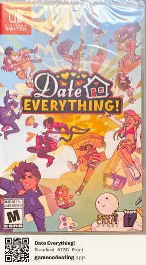 Date Everything! Nintendo Switch, NTSC box front