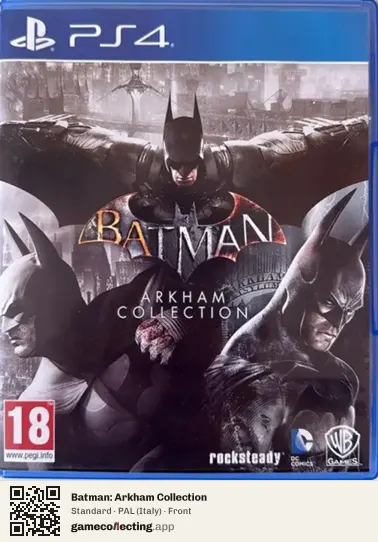 Batman: Arkham Collection PlayStation 4, Italy box front