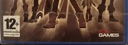 Wild Arms 5, the PEGI square on its front