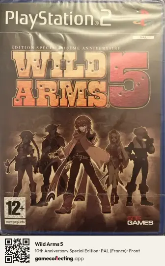 Wild Arms 5 PlayStation 2, France box front