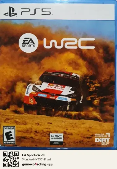 EA Sports WRC PlayStation 5, NTSC box front
