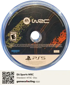 EA Sports WRC PlayStation 5, NTSC disc