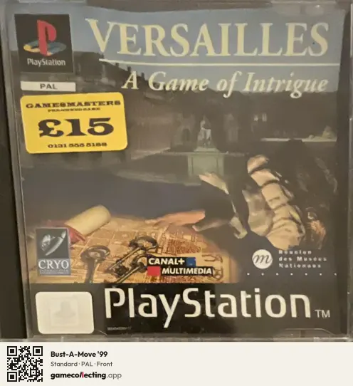 Bust-A-Move '99 PlayStation, PAL box front