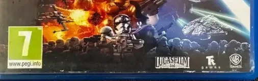 LEGO Star Wars: The Force Awakens, the USK square on its front