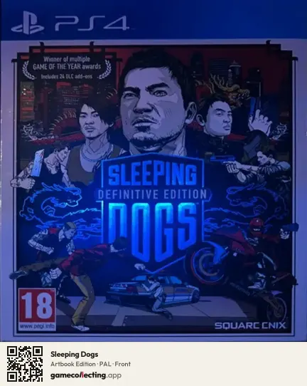 Sleeping Dogs PlayStation 4, PAL box front