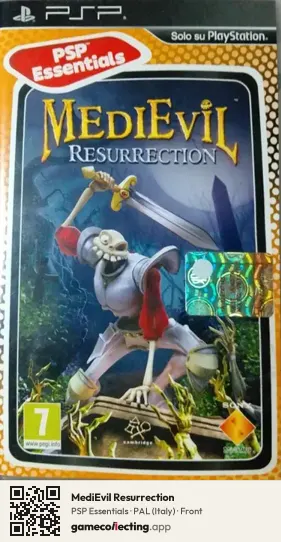 MediEvil Resurrection PlayStation Portable, Italy box front