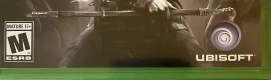 Assassin's Creed Syndicate, the ESRB box on its front