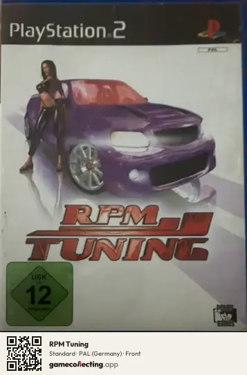RPM Tuning PlayStation 2, Germany box front
