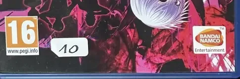 Tokyo Ghoul: re Call to Exist, the PEGI square on its front