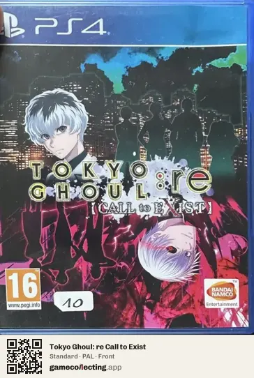 Tokyo Ghoul: re Call to Exist PlayStation 4, PAL box front
