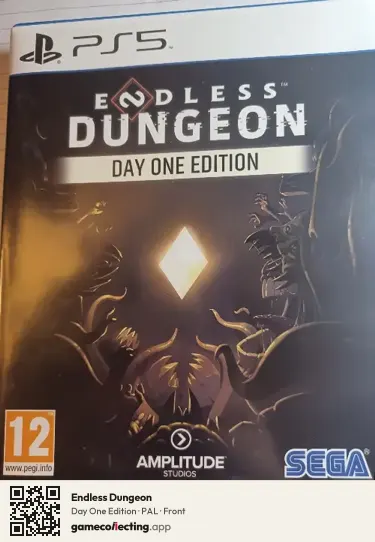 Endless Dungeon PlayStation 5, PAL box front