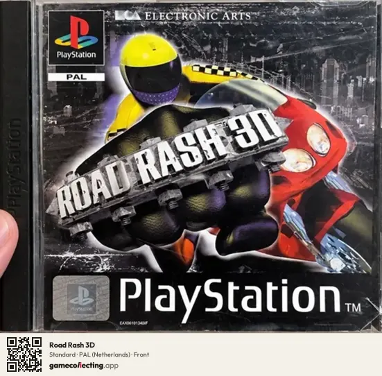 Road Rash 3D PlayStation, Netherlands box front