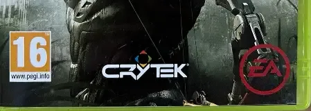 Crysis 3, the PEGI square on its front
