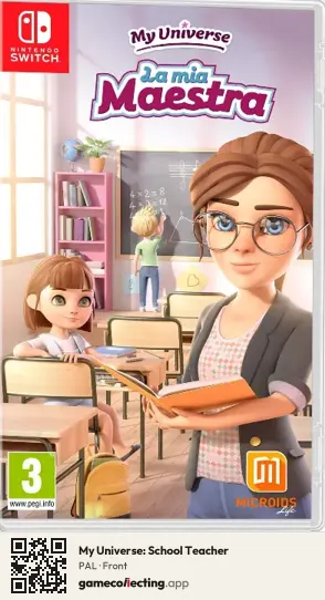 My Universe: School Teacher Nintendo Switch, PAL box front