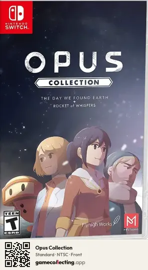 Opus Collection Nintendo Switch, NTSC box front