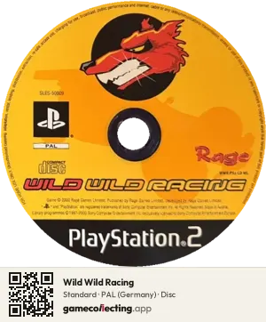 Wild Wild Racing PlayStation 2, PAL disc