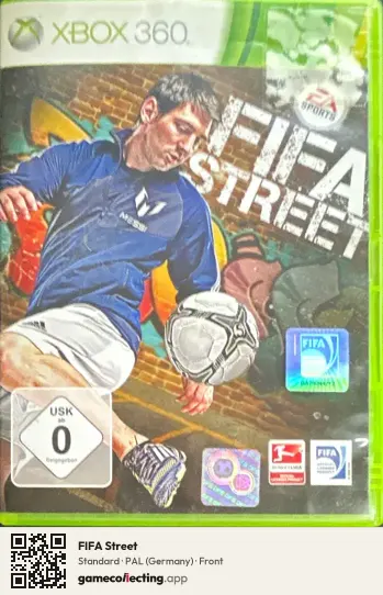 FIFA Street Xbox 360, Germany box front