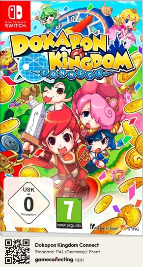 Dokapon Kingdom Connect Nintendo Switch, Germany box front
