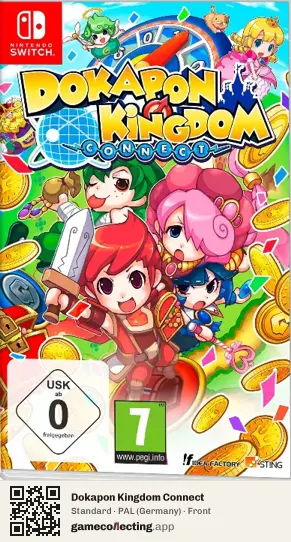 Dokapon Kingdom Connect Nintendo Switch, Germany box front