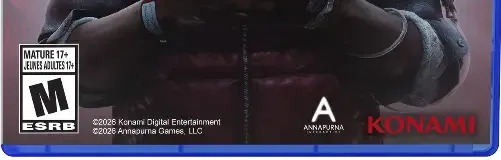 Silent Hill: Townfall, the ESRB box on its front