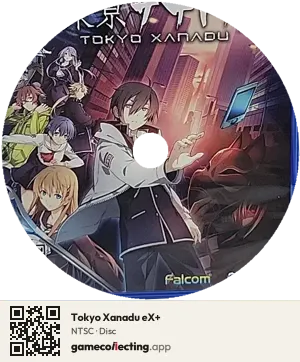 Tokyo Xanadu eX+ PlayStation 4, NTSC disc