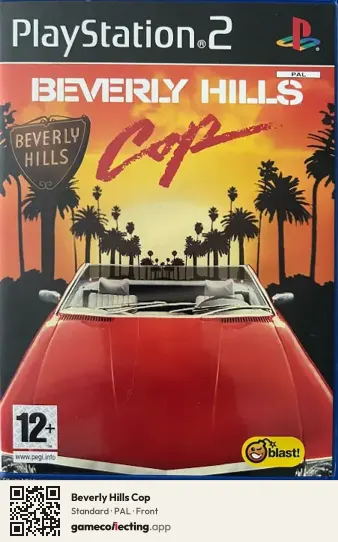 Beverly Hills Cop PlayStation 2, PAL box front