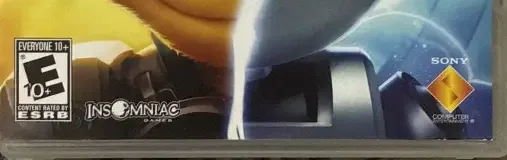 Ratchet & Clank Future: A Crack in Time, the ESRB box on its front